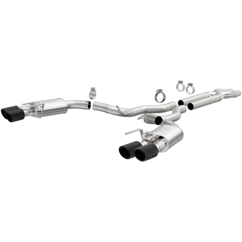 Magnaflow Cat-Back Exhaust 2016 Ford Mustang Shelby Gt350/Gt350r 5.2L V8 Carbon Fiber Tips 1