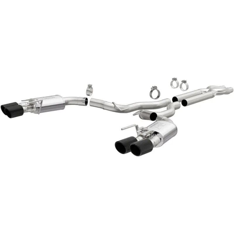 Magnaflow Cat-Back Exhaust 2016 Ford Mustang Shelby Gt350/Gt350r 5.2L V8 Carbon Fiber Tips 2