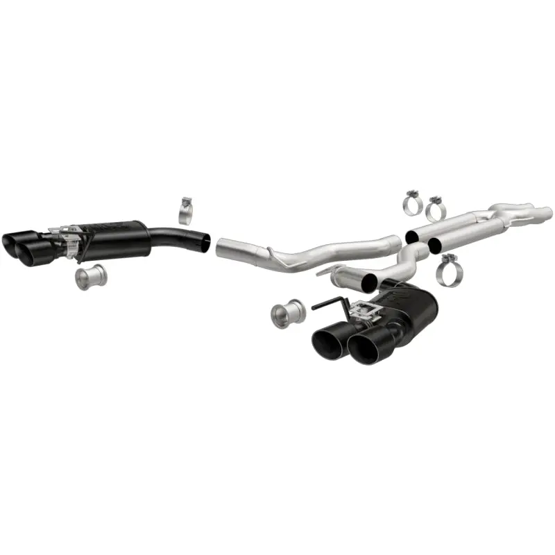 Magnaflow Cat-Back Exhaust 2018 Ford Mustang Gt 5.0L Competition Dual Exit Black 4In Tips 2