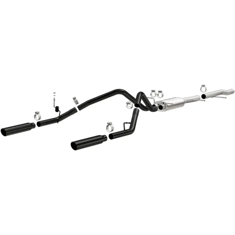Magnaflow Cat-Back Exhaust 3.5In Black Tips For 10-13 Chevy Silverado / Gmc Sierra 5.3L 2