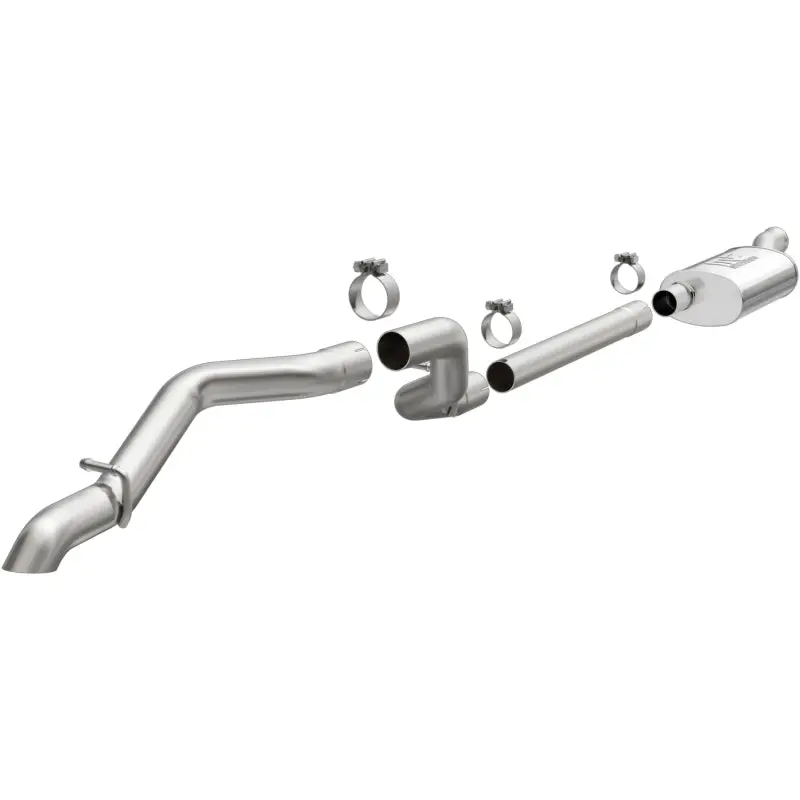 Magnaflow Cat-Back Exhaust For 2018+ Jeep Wrangler 3.6L Ss Driver Side Rear Exit W/O Tip - Fits Multiple Models 2