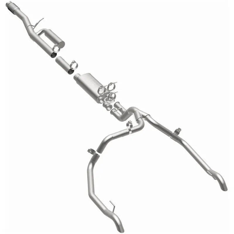 Magnaflow Cat Back Exhaust Overland 24-25 Silverado Sierra 2