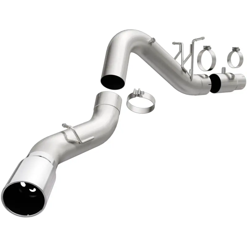 Magnaflow Cat-Back Exhaust System 2017 Chevrolet Silverado 6.6L Diesel Polished Single Wall 6In Tip 1