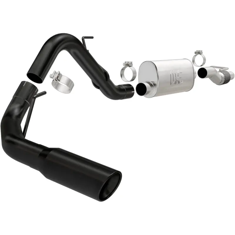 Magnaflow Cat-Back Exhaust System 3In Black 11-14 Ford F-150 3.5L V6 Ecoboost Single Side Exit Rear 3 Tip 2