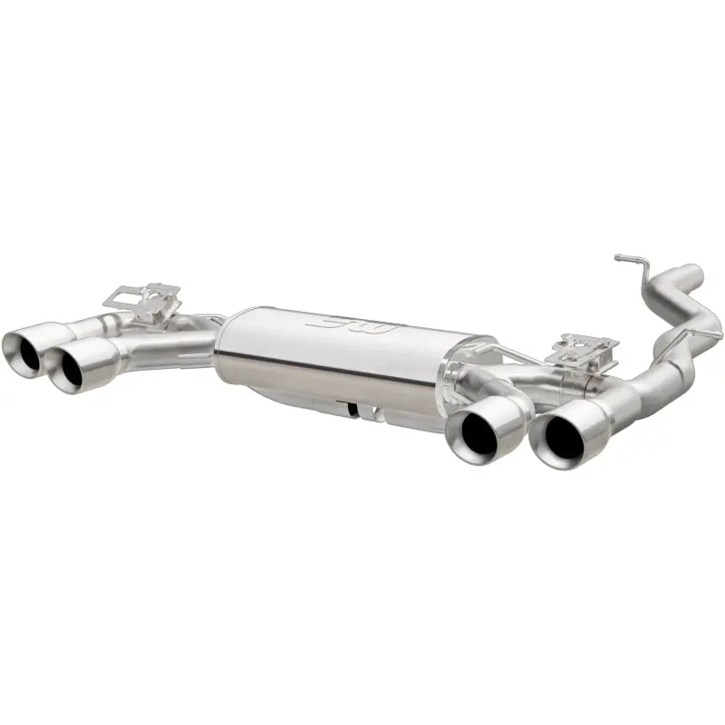 Magnaflow Cat-Back Exhaust System 3In Polished Ss Quad Tip Split Rear Exit For 2015-2017 Volkswagen Golf R 1