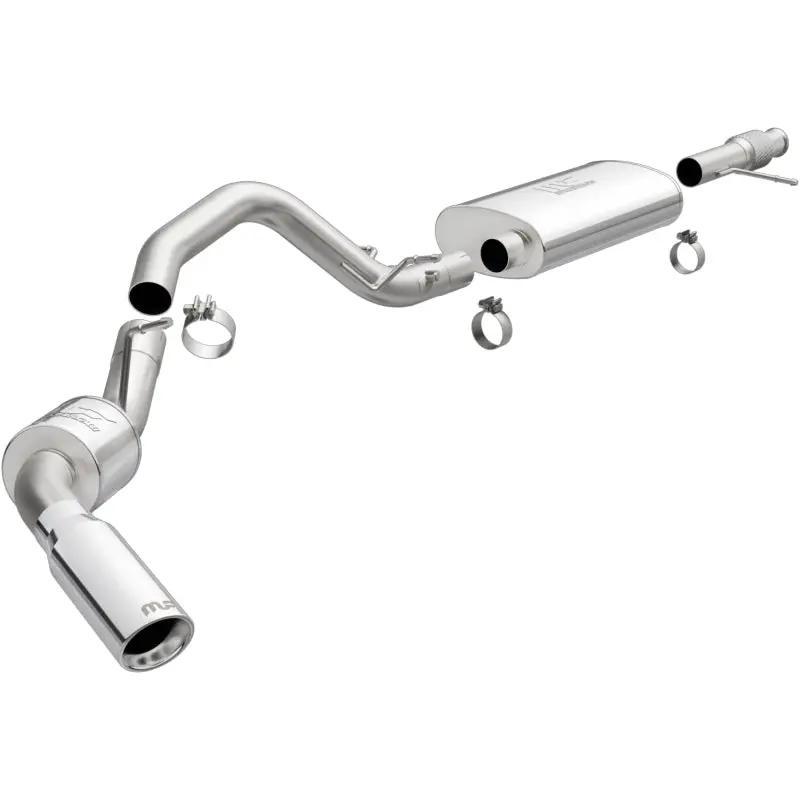 Magnaflow Cat-Back Exhaust System 3In Single Rear Exit 4In Tip For 2015-2020 Chevrolet Tahoe Gmc Yukon 1