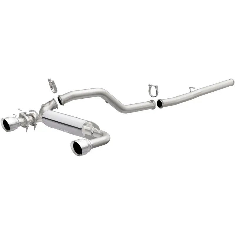 Magnaflow Cat-Back Exhaust System 3In Ss Dual Outlet 4.5In Polished Tips For 2016-2018 Ford Focus Rs 1