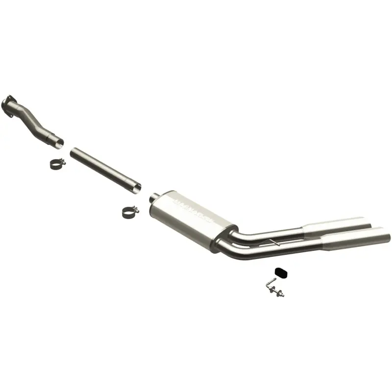 Magnaflow Cat-Back Exhaust System Dual Same Side Exit 09 F-150 1