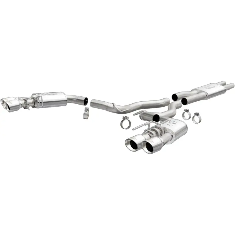 Magnaflow Cat-Back Exhaust System For 2018 Ford Mustang Gt 5.0L With Dual Exit And Polished 4In Tips 2