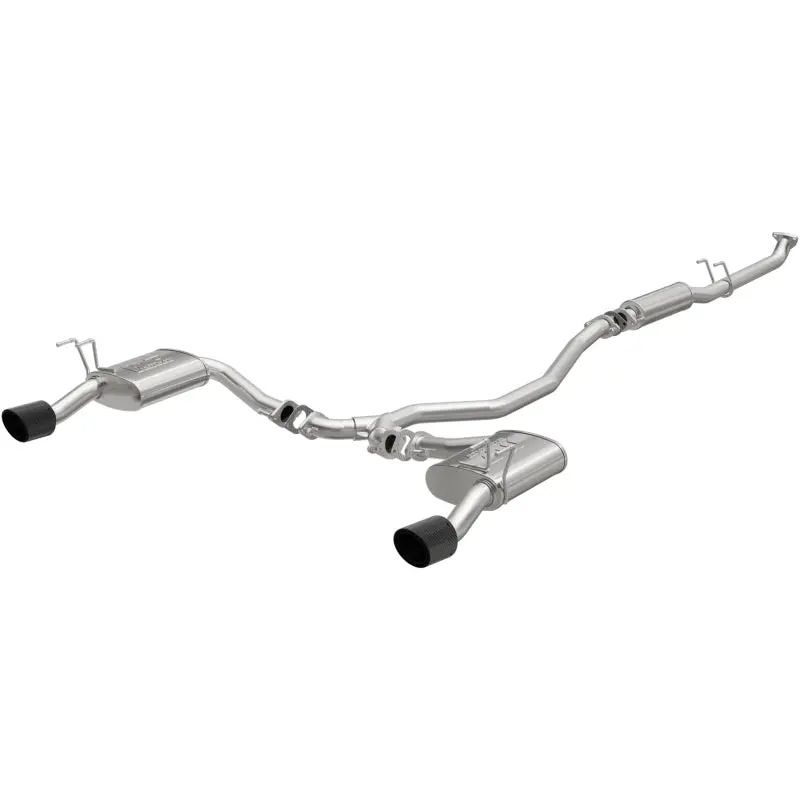 Magnaflow Cat-Back Exhaust System For 2022-2024 Honda Civic Ex 1.5L Sedan With Performance Mufflers And Carbon Fiber Tips 1