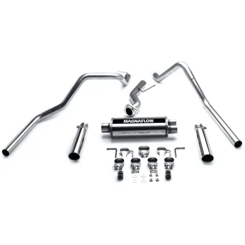 Magnaflow Cat-Back Exhaust System For Gm 1500 Std Cab 4.8L/5 1999-2002 Silverado Sierra 1