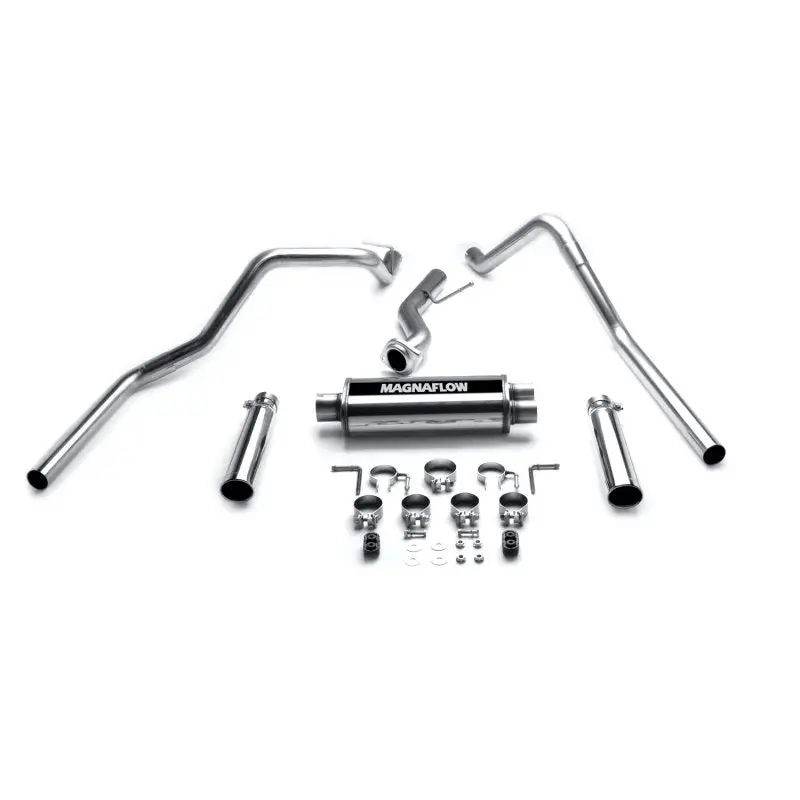Magnaflow Cat-Back Exhaust System For Gm 1500 Std Cab 4.8L/5 1999-2002 Silverado Sierra 2