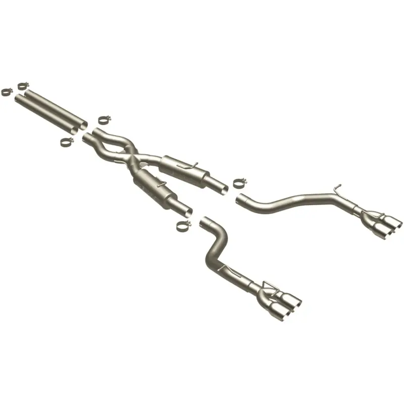Magnaflow Cat-Back Exhaust System Quad Tip For 2008-2014 Dodge Challenger Srt 6.1 1