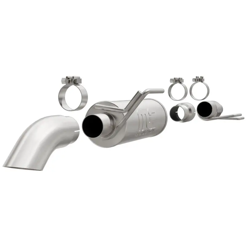 Magnaflow Cat-Back Exhaust System Ss 2.5/3In Turn Down 2015 Ford F150 2.7L V6t Ext Cab 1