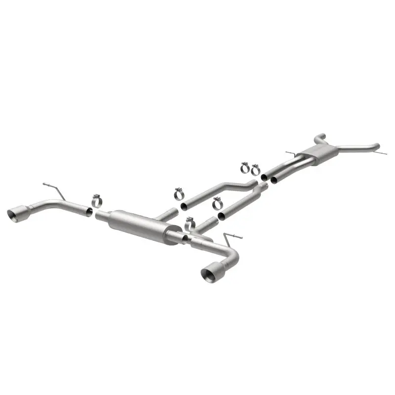 Magnaflow Cat-Back Performance Exhaust For 07-15 Audi Q7 V8 4.2L Dual Split Rear Exit 2
