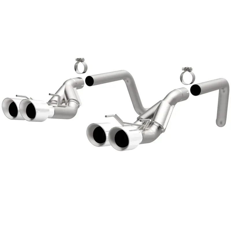 Magnaflow Cat-Back Performance Exhaust For 09-11 Chev Corvette V8 6.2L With Quad Center Rear Exit Ss Tips 2