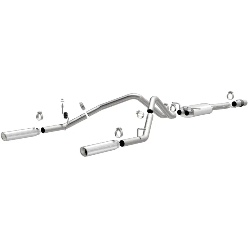 Magnaflow Cat Back Performance Exhaust For 14-18 Chevy Silverado V8 5.3L Dual Split Rear Exit 1