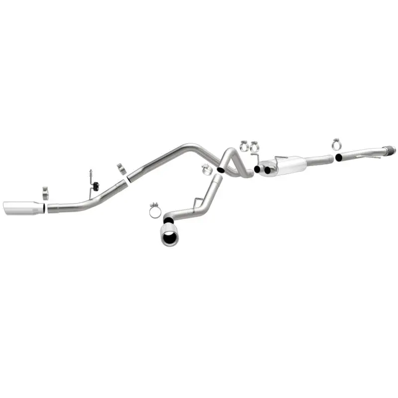 Magnaflow Cat Back Performance Exhaust For 14-19 Chev Silverado V8 5.3L Dual Split Rear Exit Stainless Steel 2