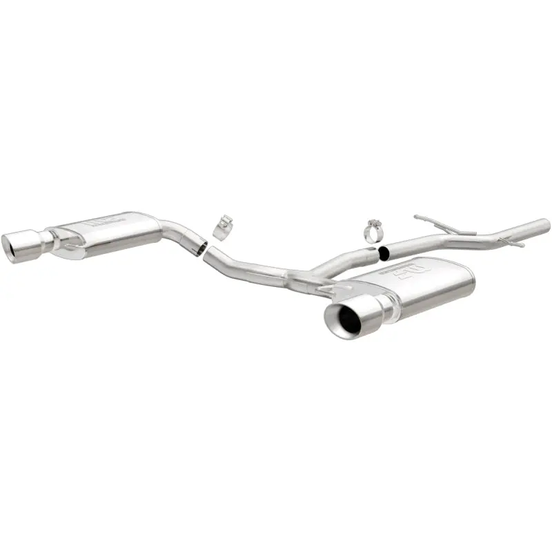 Magnaflow Cat-Back Performance Exhaust For 2015 Audi Allroad 2.0L Dual Split Rear Exit 2.5In 4In Tip 2