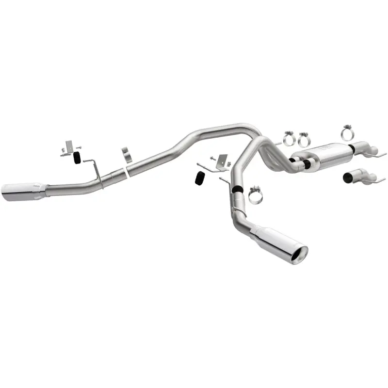 Magnaflow Cat-Back Performance Exhaust System For 15-21 Ford F-150 With Dual Polished Tips 1