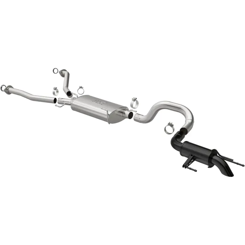 Magnaflow Cat-Back Performance Exhaust System Overland Series High Clearance 2024 2025 Lexus Gx550 V6 34L 1