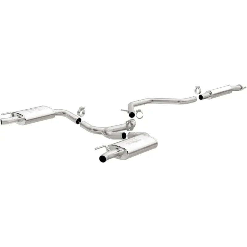 Magnaflow Cat-Back Stainless Steel Exhaust System Dual Rear Exit Polished Tip - 2015 Chevrolet Impala 3.6L V6 1