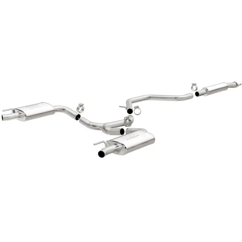 Magnaflow Cat-Back Stainless Steel Exhaust System Dual Rear Exit Polished Tip - 2015 Chevrolet Impala 3.6L V6 2