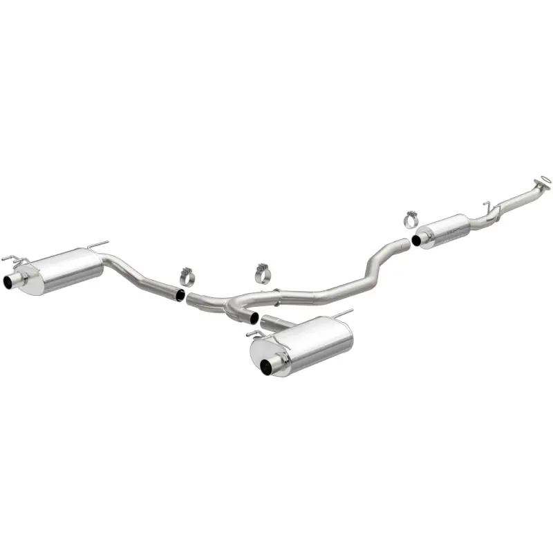 Magnaflow Catback Exhaust 2.5In Dual Outlet For 2018-2022 Honda Accord L4 2.0L Street Series 1