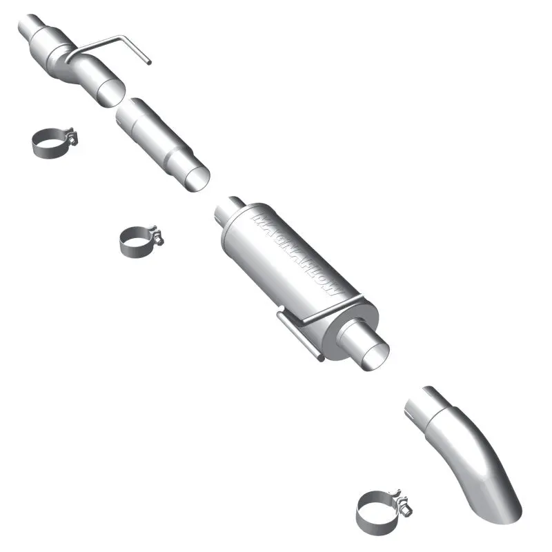 Magnaflow Catback Exhaust System For 2011-2014 Ford F-150 3.5L Turbo With 3In Ss Turn Down Tip 1