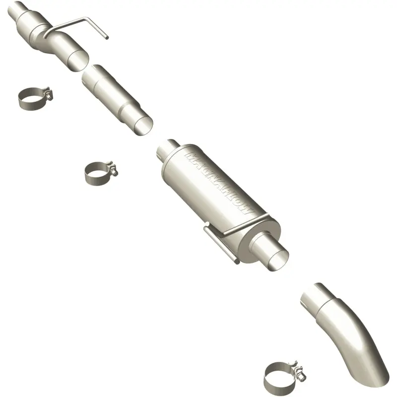 Magnaflow Catback Exhaust System For 2011-2014 Ford F-150 3.5L Turbo With 3In Ss Turn Down Tip 2