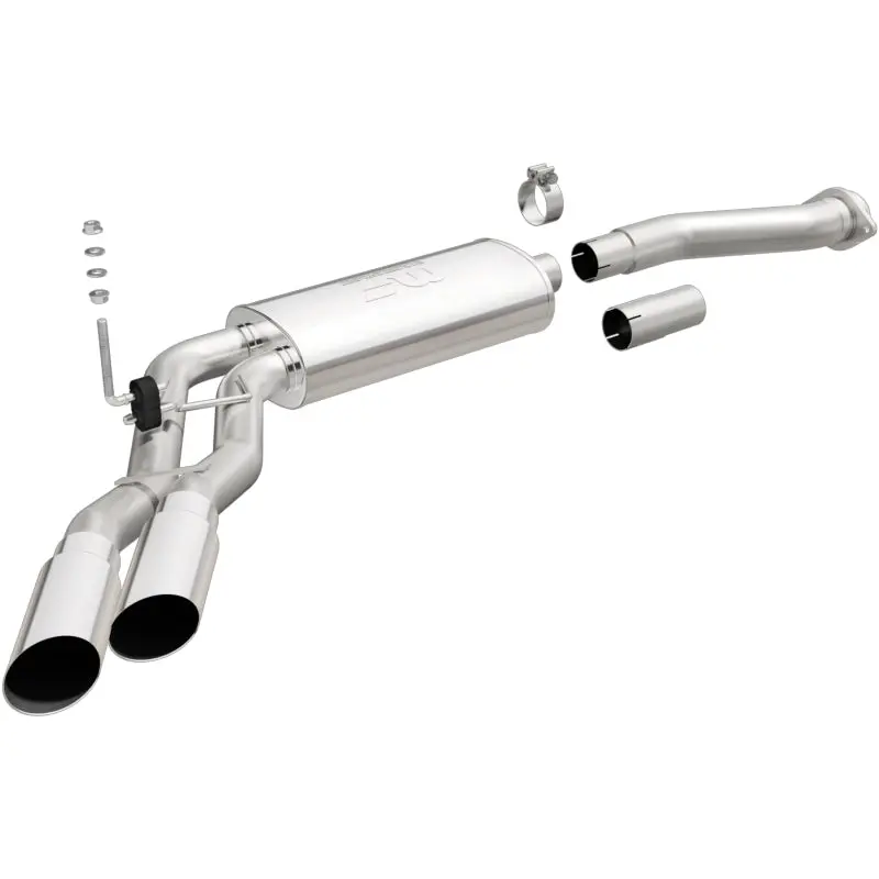 Magnaflow Catback Performance Exhaust For 11-13 Ford F-150 Dual Same Side Before P/S Rear Tire 1