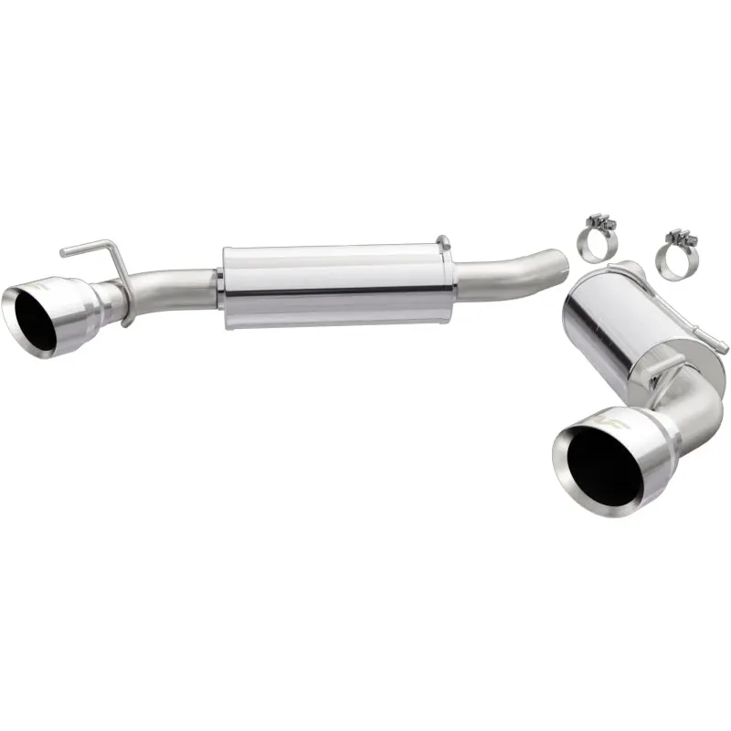 Magnaflow Competition Axle Back Exhaust System With Dual Polished Tips - 2016 Chevy Camaro 3.6L V6 2