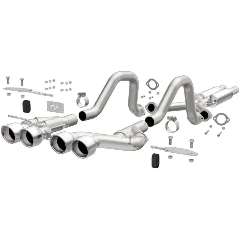 Magnaflow Competition Series Cat-Back Performance Exhaust - Chevrolet Corvette V8 5.7L (00-04) 1