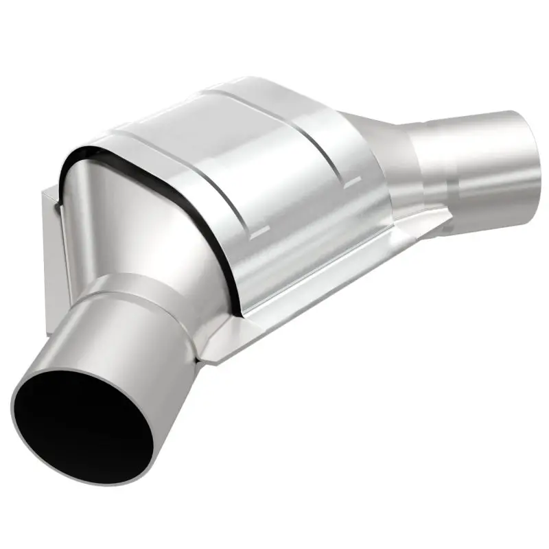 Magnaflow Conv Universal 2.00 Angled In Out Oem Compatible With 1996-2005 Subaru Lincoln Continental And Legacy Models 1