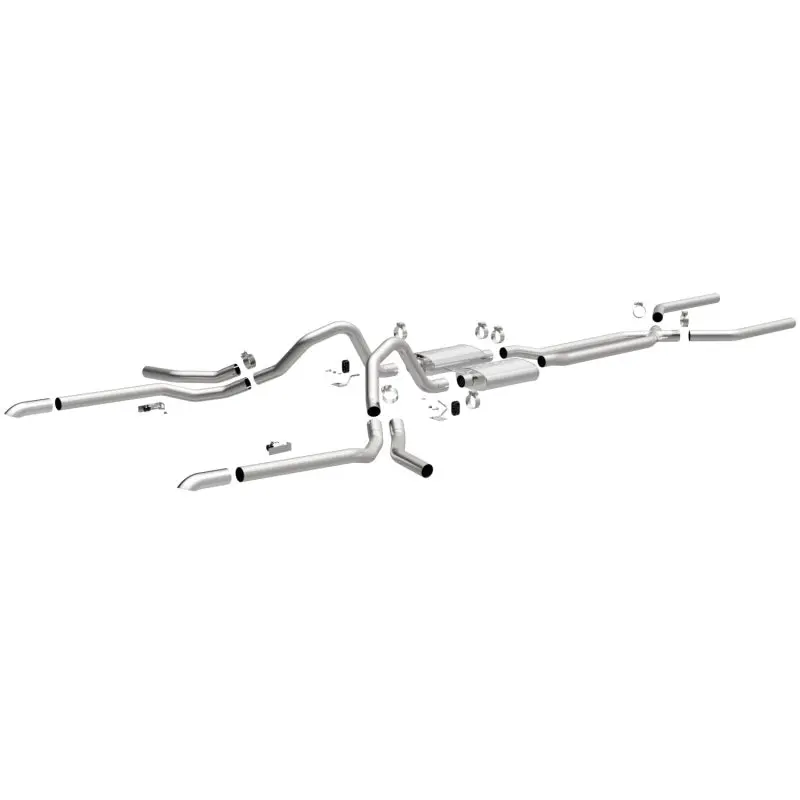 Magnaflow Crossmember-Back Performance Exhaust For 65-68 Chevy Impala All V8 Multiple Exit Options 1