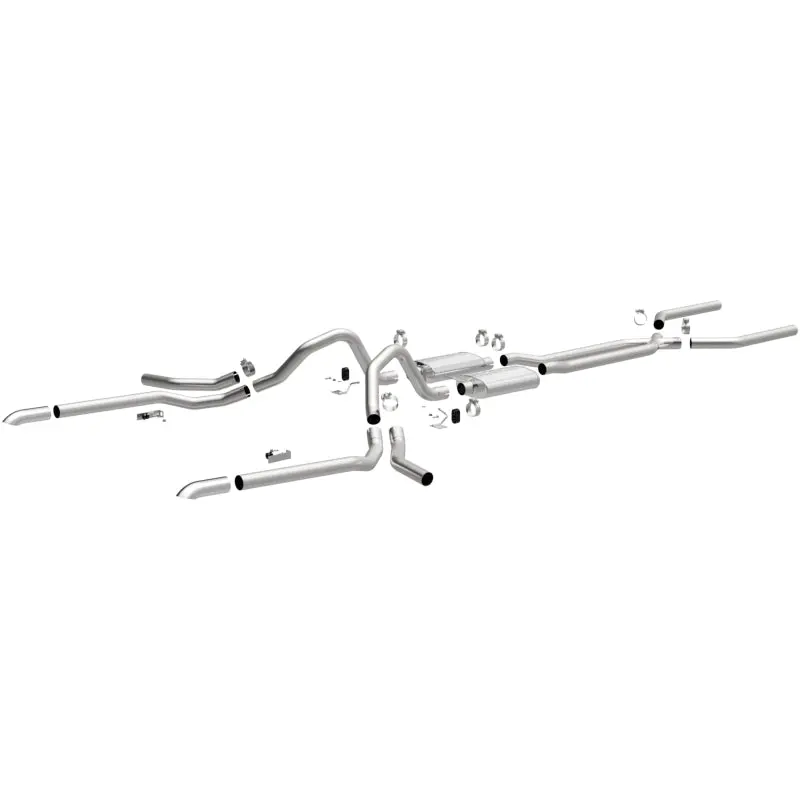 Magnaflow Crossmember-Back Performance Exhaust For 65-68 Chevy Impala All V8 Multiple Exit Options 2
