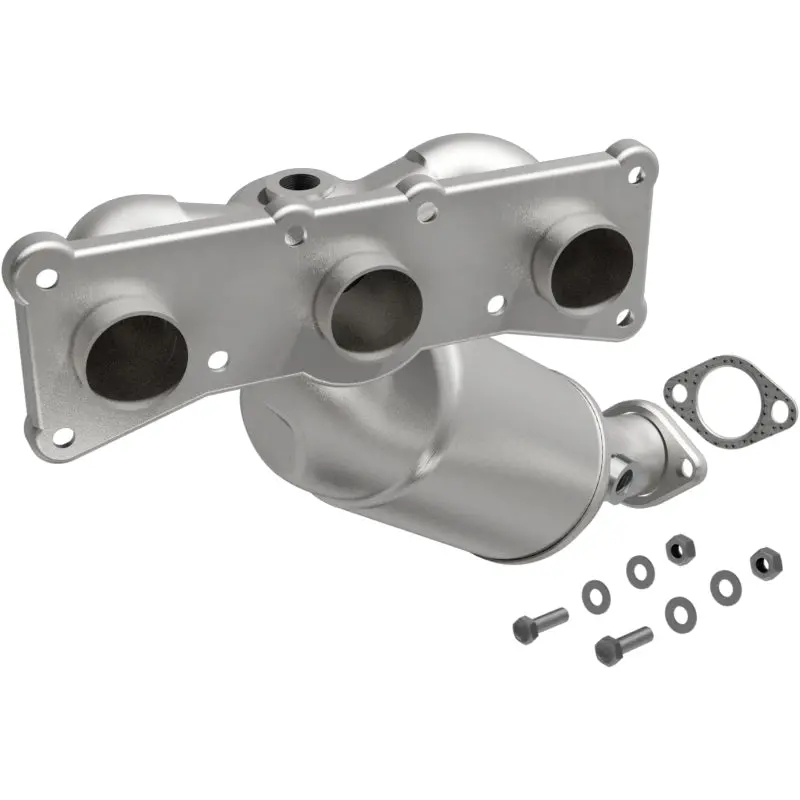 Magnaflow Direct Fit Catalytic Converter California Grade Carb Compliant 375 Inch Inlet 4 Inch Outlet 2007-2013 Bmw 328I L6 30L Gas 1