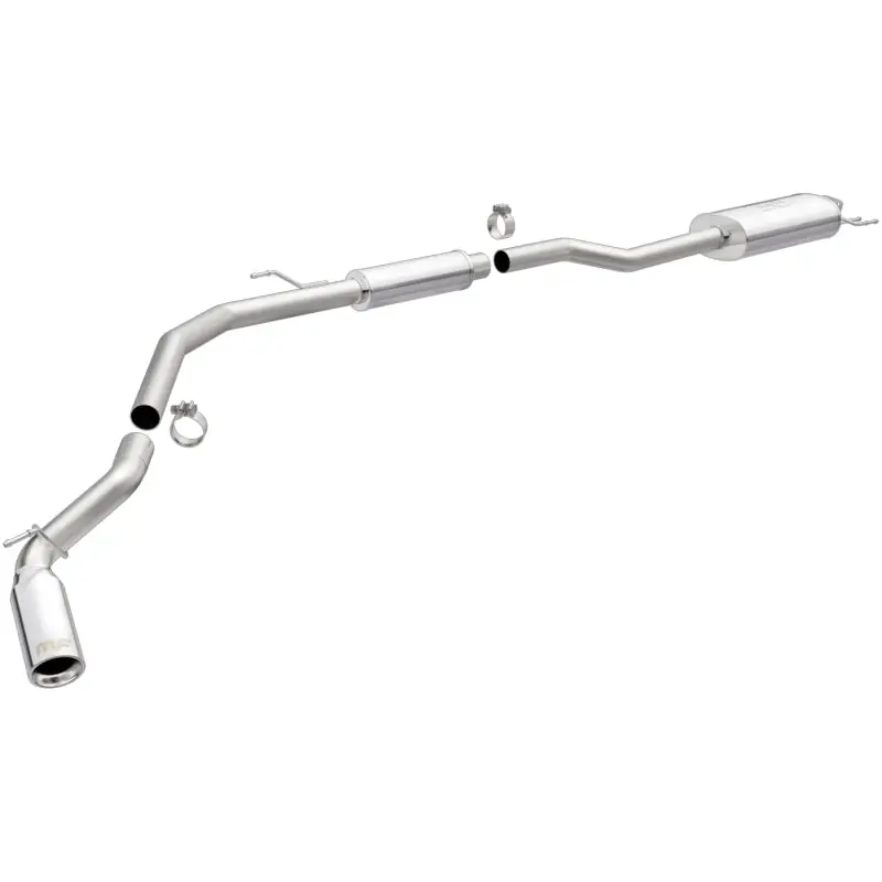 Magnaflow Mf Series Cat-Back Exhaust For 2017-2021 Honda Ridgeline V6 3.5L 409 Ss Polished 2.5In. Performance Upgrade 2