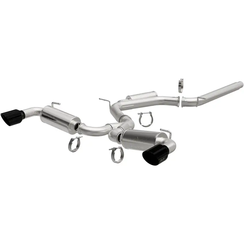 Magnaflow Neo Cat-Back Exhaust Black Chrome For 2022-2024 Vw Gti 1