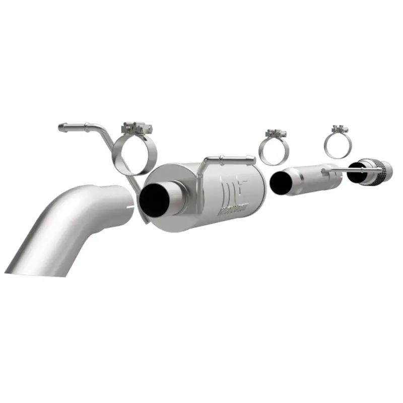 Magnaflow Performance Exhaust System With Turn Down - 2014 Chevrolet Silverado V8 5.3L 2