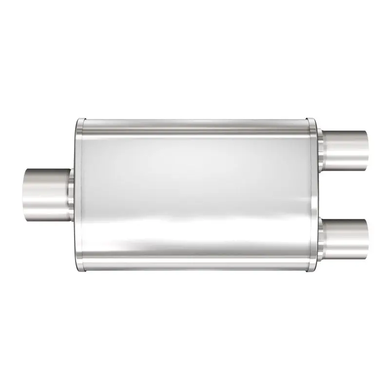 Magnaflow Performance Muffler 4X9 Ss Trb 18 3/2.5 - Various Chevy, Dodge, Ford, Gmc 1