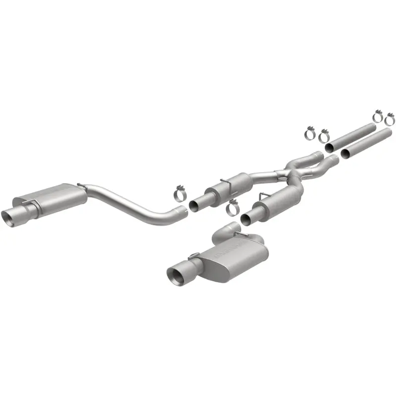 Magnaflow Stainless Cat-Back Performance Exhaust For 11-12 Dodge Charger Srt-8 Hemi 1