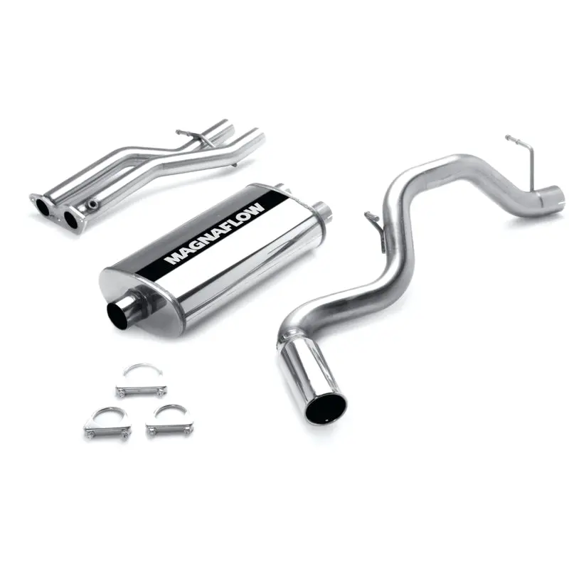 Magnaflow Stainless Performance Exhaust Dual Inlet Muffler For 1996-1999 Chevrolet Tahoe And Gmc Yukon 2