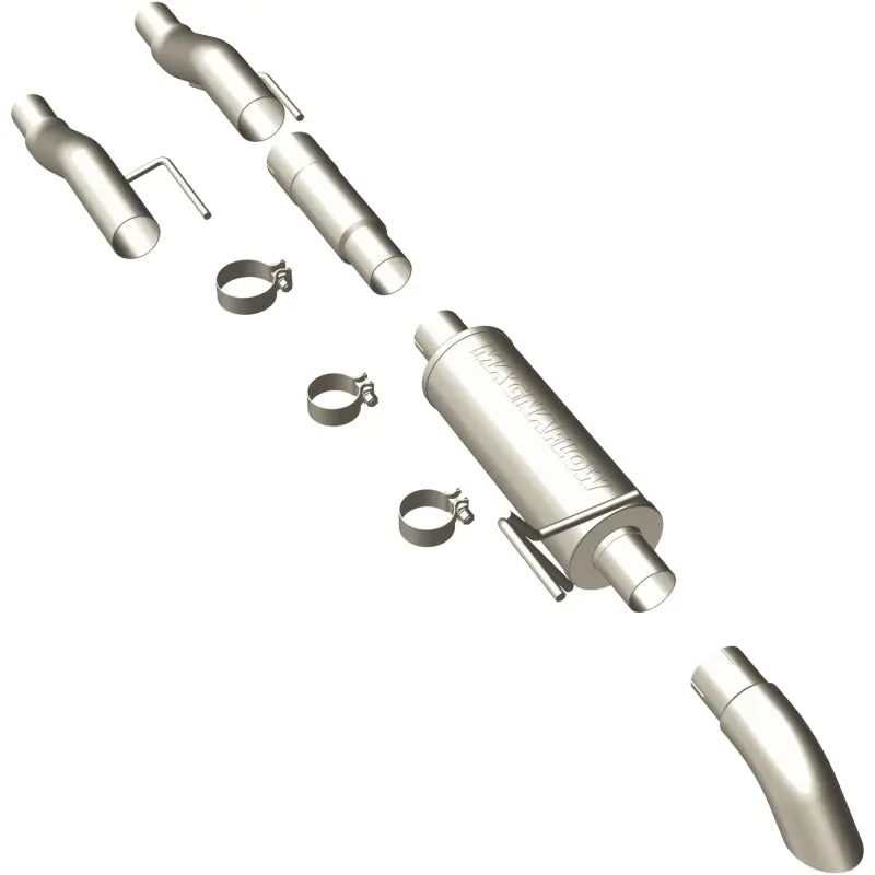 Magnaflow Stainless Steel Catback Exhaust With 3In Turn Down Tip For 11 Ford F-150 3.7L/5.0L/6.2L 1