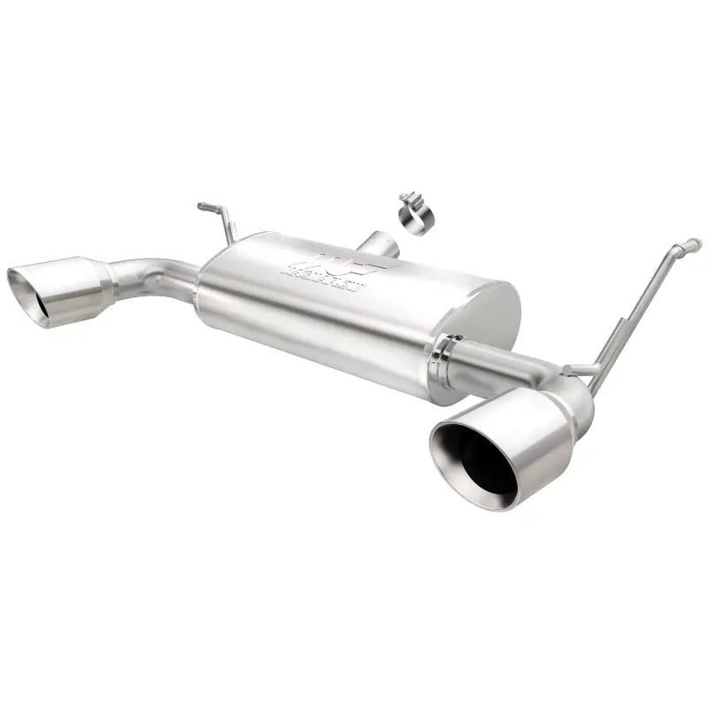 Magnaflow Street Series Axle-Back Exhaust System For 07-14 Jeep Wrangler Jk 3.8/3.6L Stainless Steel 1