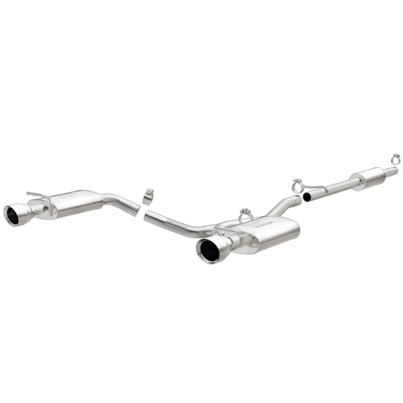 Magnaflow Street Series Cat-Back Exhaust 2.5In Dual Outlet - 2016 Ford Explorer 3.5L V6 1