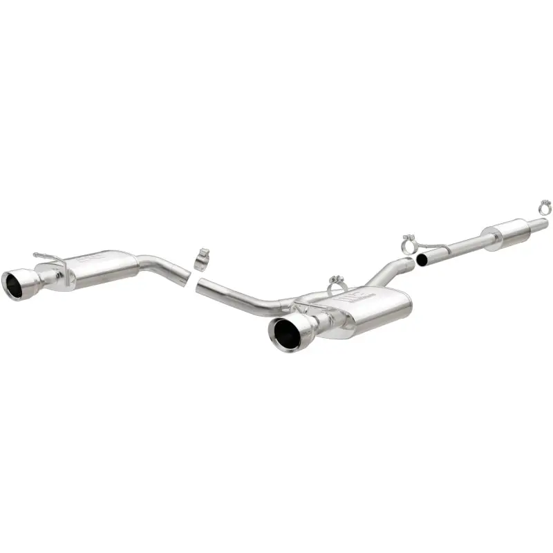 Magnaflow Street Series Cat-Back Exhaust 2.5In Dual Outlet - 2016 Ford Explorer 3.5L V6 2
