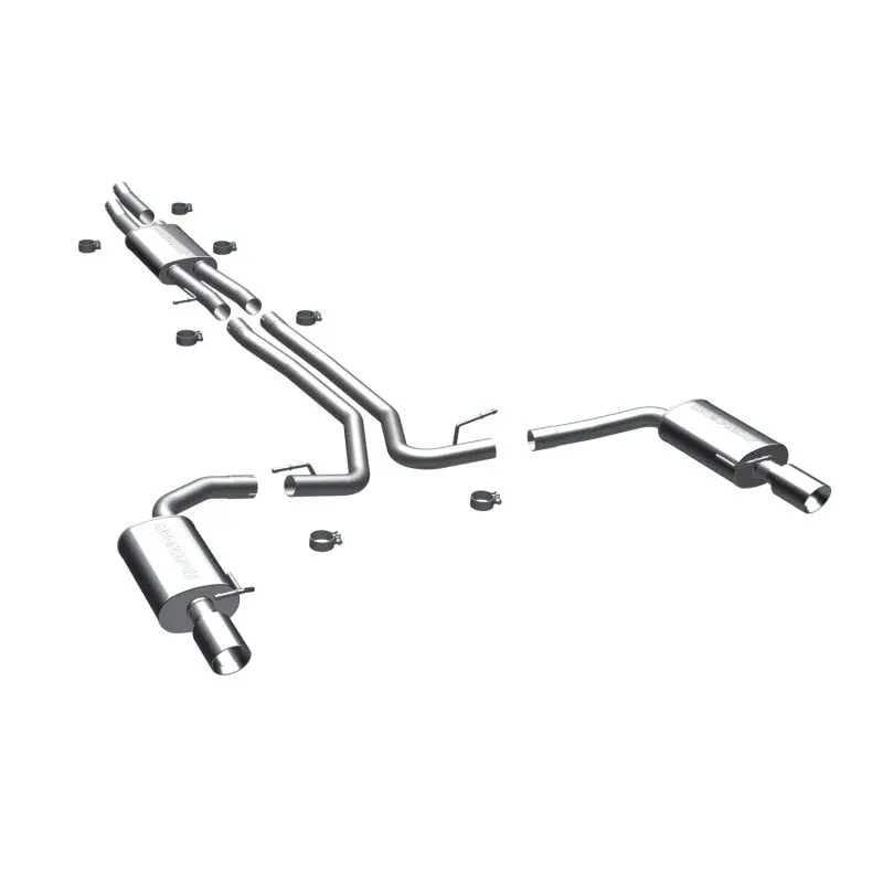 Magnaflow Street Series Cat-Back Exhaust System - 2010 Ford Taurus Sho 3.5L T 1