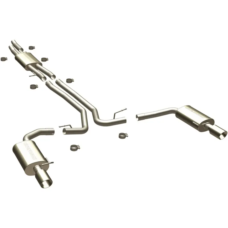 Magnaflow Street Series Cat-Back Exhaust System - 2010 Ford Taurus Sho 3.5L T 2