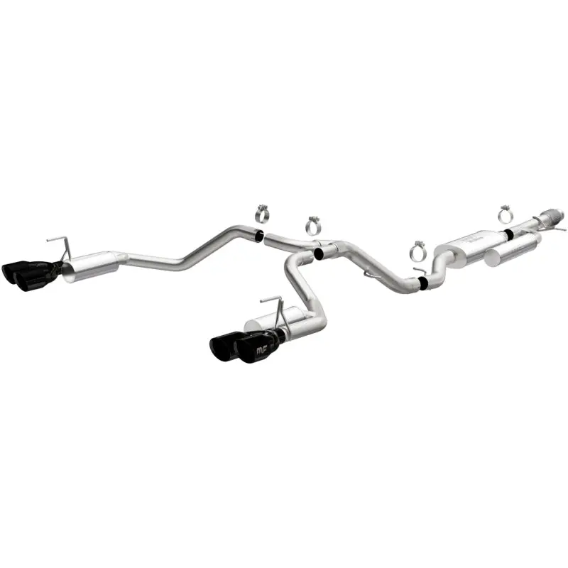 Magnaflow Street Series Cat-Back Exhaust With Black Chrome Tips For 2021-2025 Chevrolet Tahoe V8 5.3L Premier And More 1